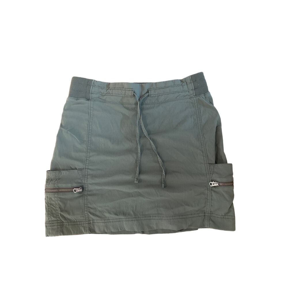 Women 2 Athleta 537174 Trekkie Skort Skirt Green Hike Camp Outdoor Athletic